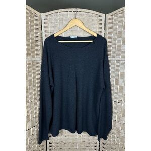 Beau Souci Silk Cashmere Blend Black Sweater - Size XS/S